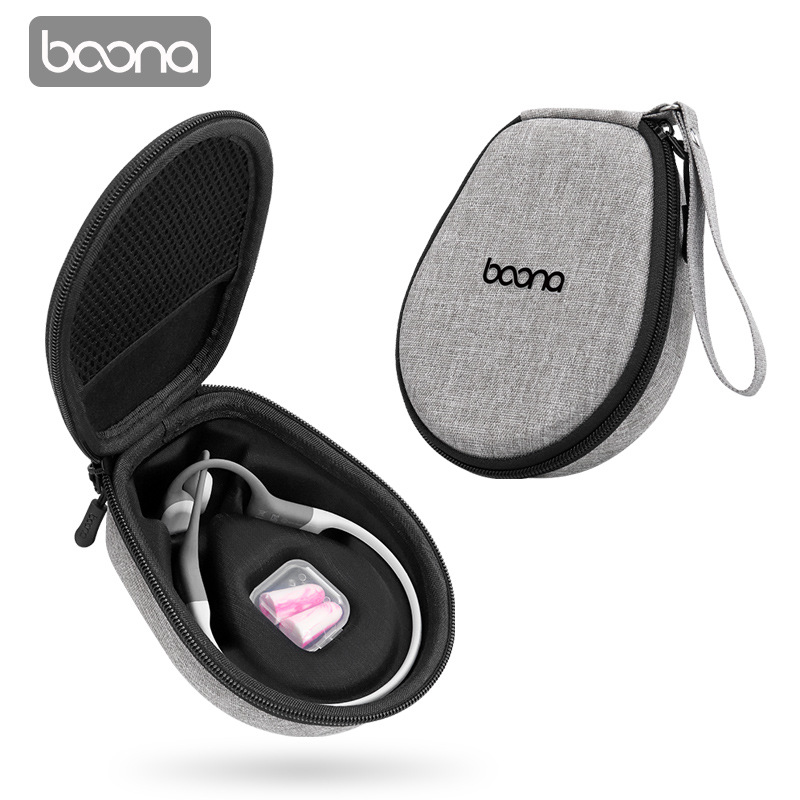 Hard Travel Case Bone Conduction Earphones - حقيبة حمل صلبة من بونا لسماعات