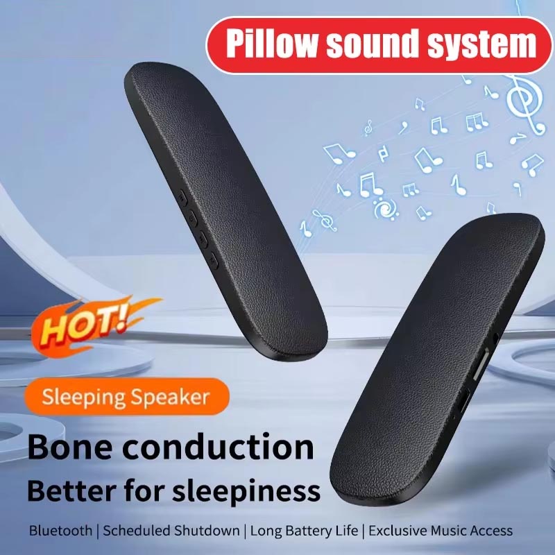 Bone Conduction Pillow Speaker Sleep Aid - 2026 مكبر صوت بلوتوث بتقنية التوصيل