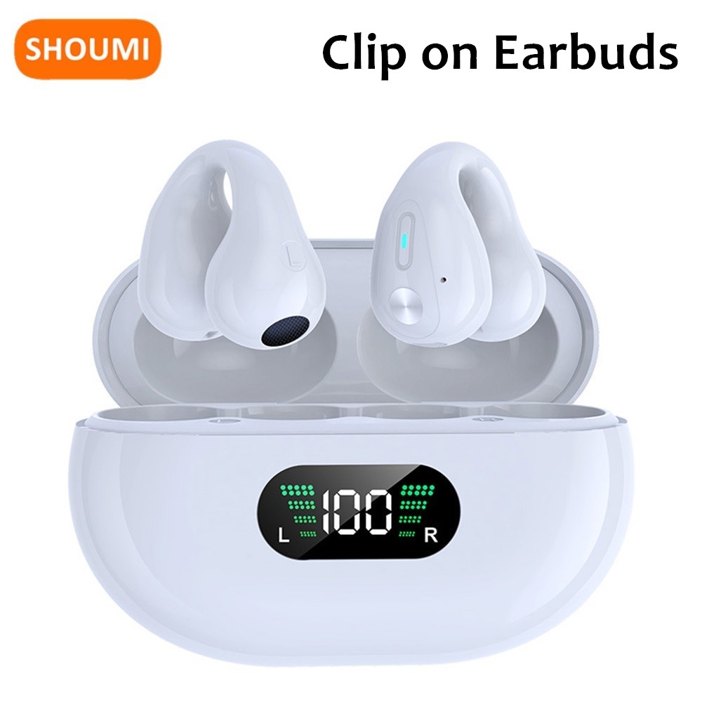 Silicone Ear Hooks Sports Headphones - Shoumi اللاسلكية قرط كبس العظام سماعات