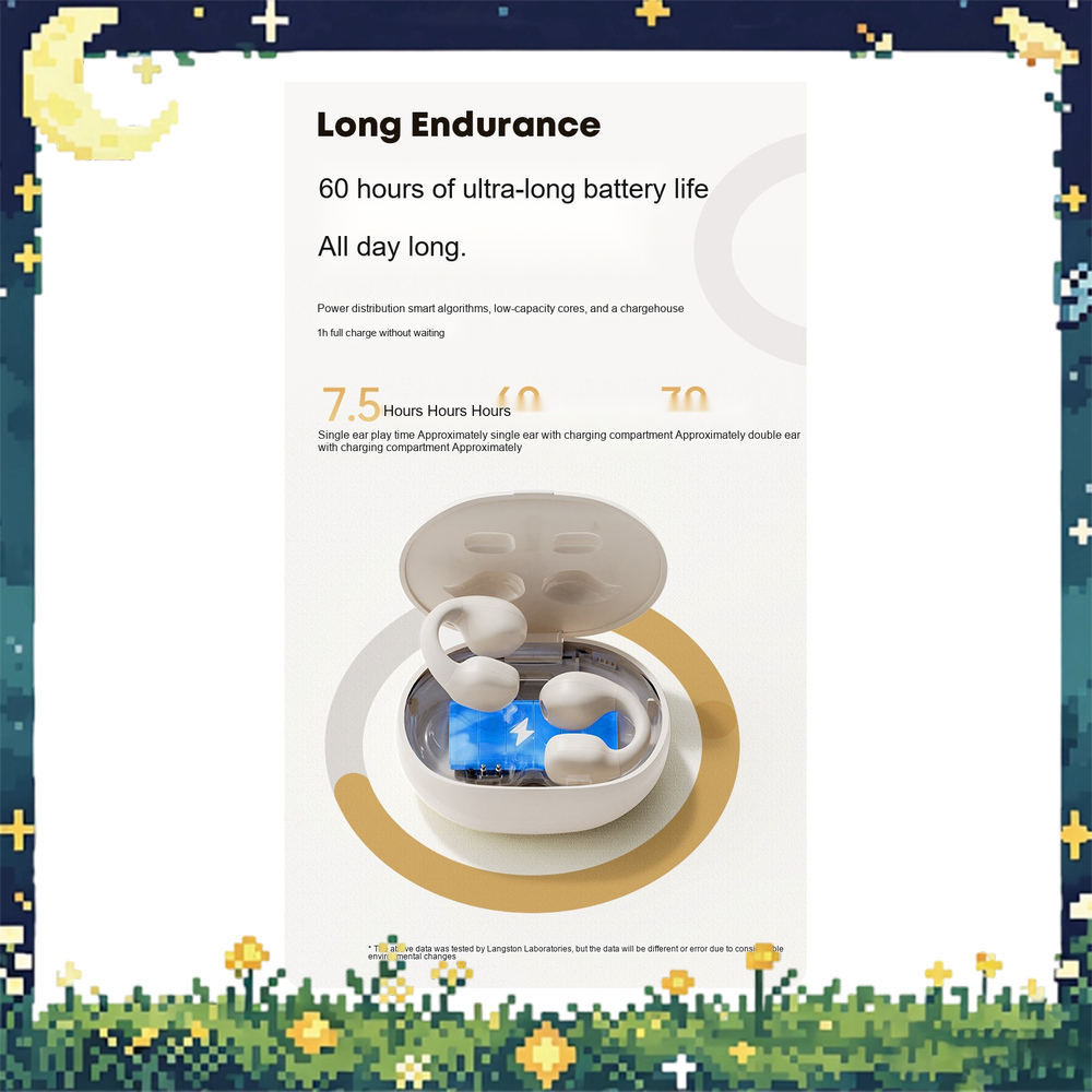 Air Conduction Open Ear Running Earbuds - سماعات لانجسوم TS03PRO اللاسلكية بتقنية البلوتوث،