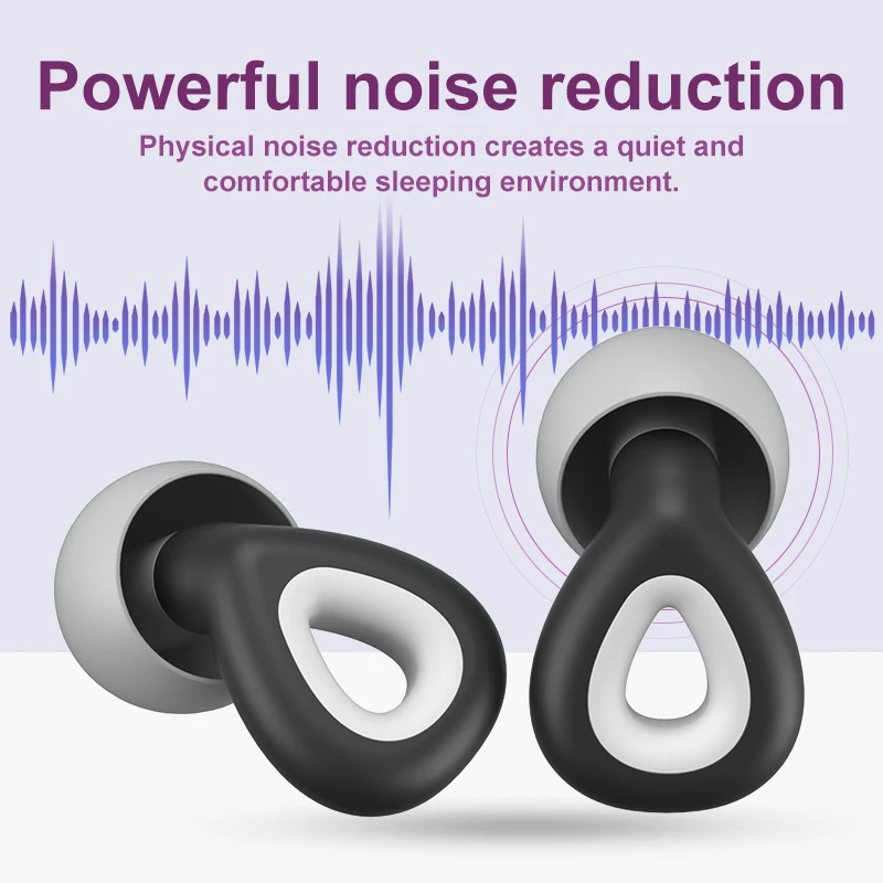 Waterproof Swimming Earplugs Silicone - سدادة أذن سيليكون مقاومة للماء للنوم