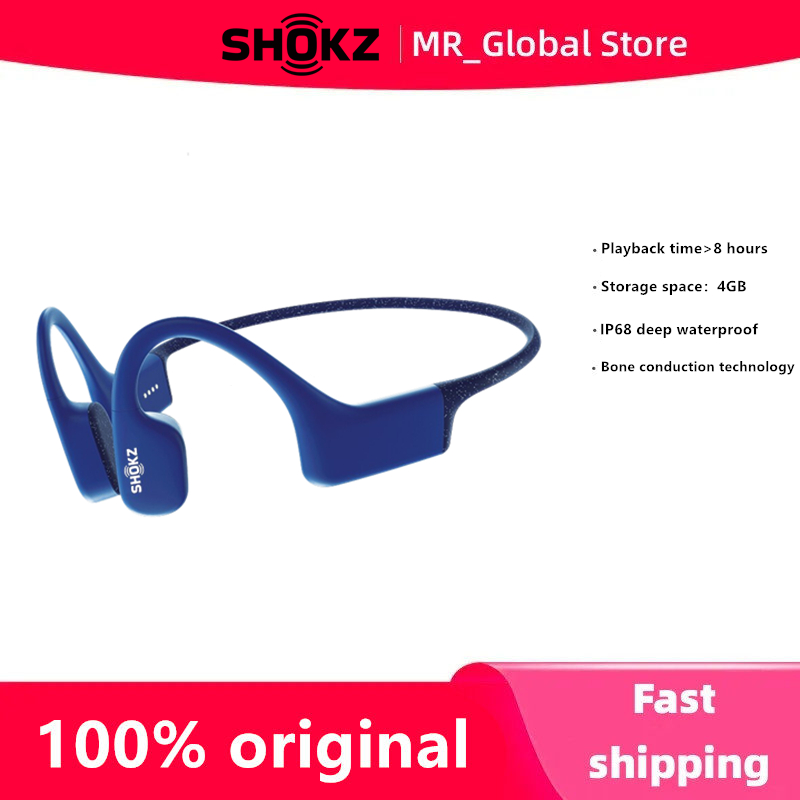 Swimming Bone Conduction Earphones Ip68 Mp3 - سماعات شوكز أوبن سويم S700 الأصلية