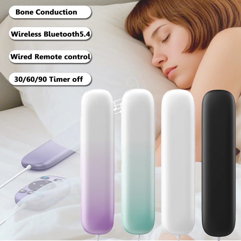 Bone Conduction Pillow Speaker Sleep Aid - مكبر صوت بلوتوث يعمل بالتحكم عن
