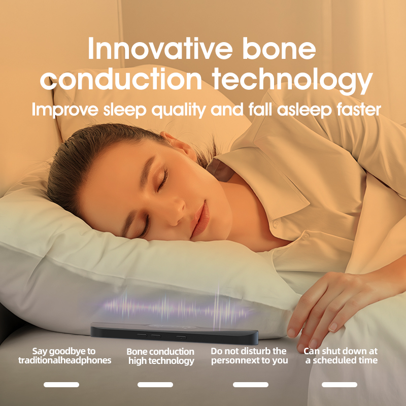 سماعة وسادة بتقنية التوصيل الع - مراجعة Bone Conduction Pillow Speaker Sleep Aid وسعره