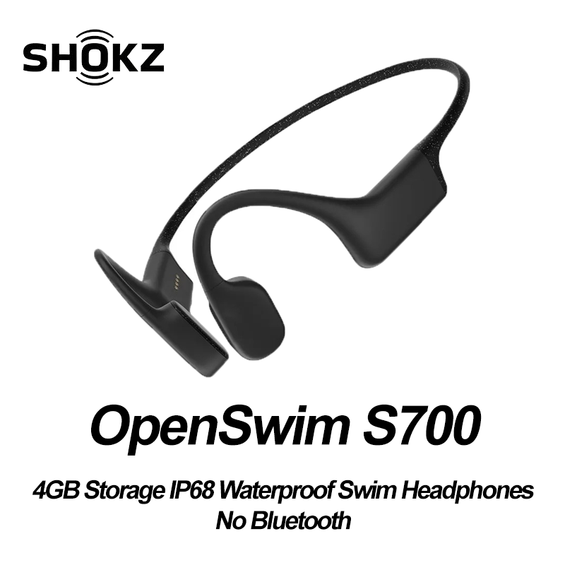 سماعات رأس SHOKZ OpenSwim S700 - مراجعة Swimming Bone Conduction Earphones Ip68 Mp3 وسعره