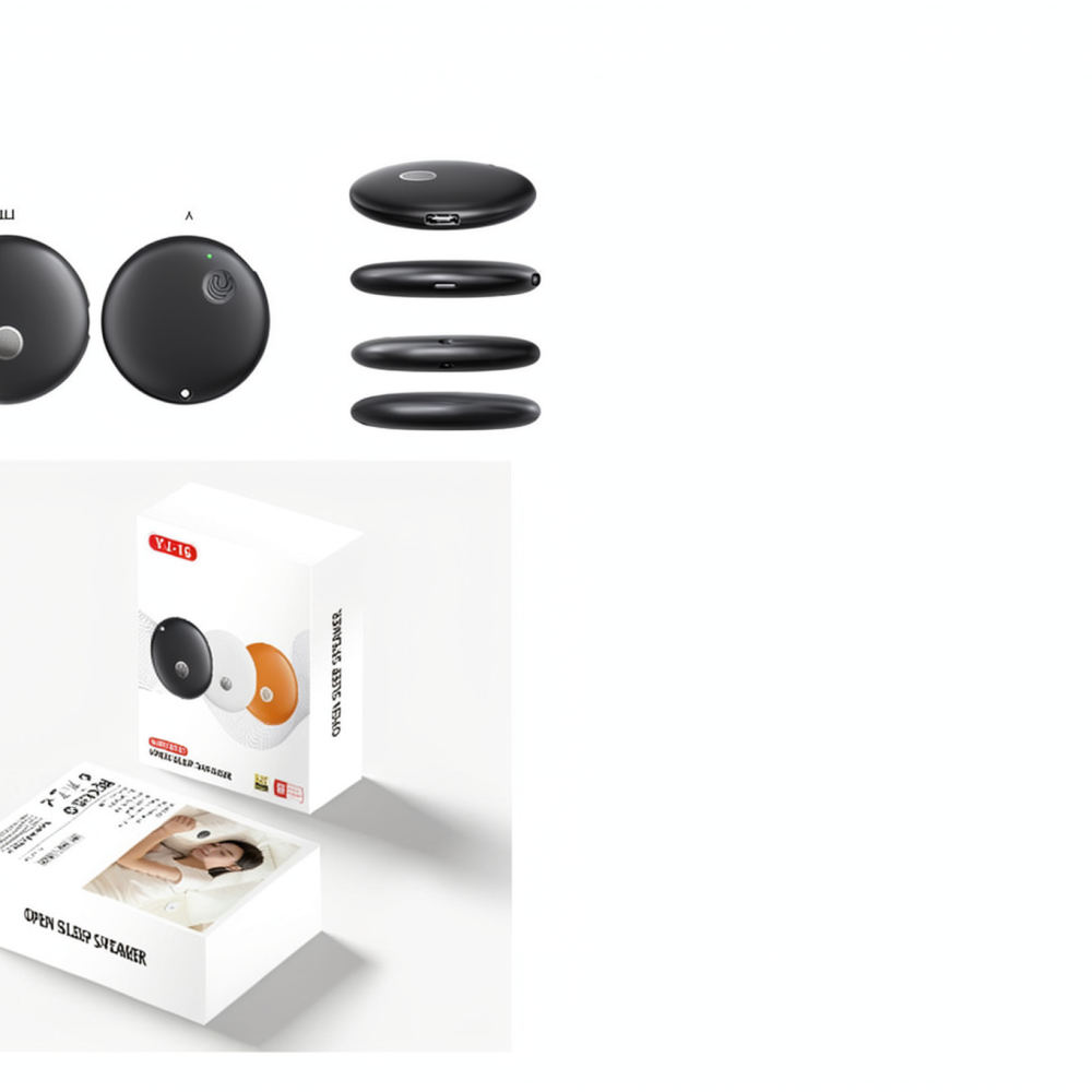 مكبر صوت بلوتوث محمول للاستخدا - مراجعة Bone Conduction Pillow Speaker Sleep Aid وسعره