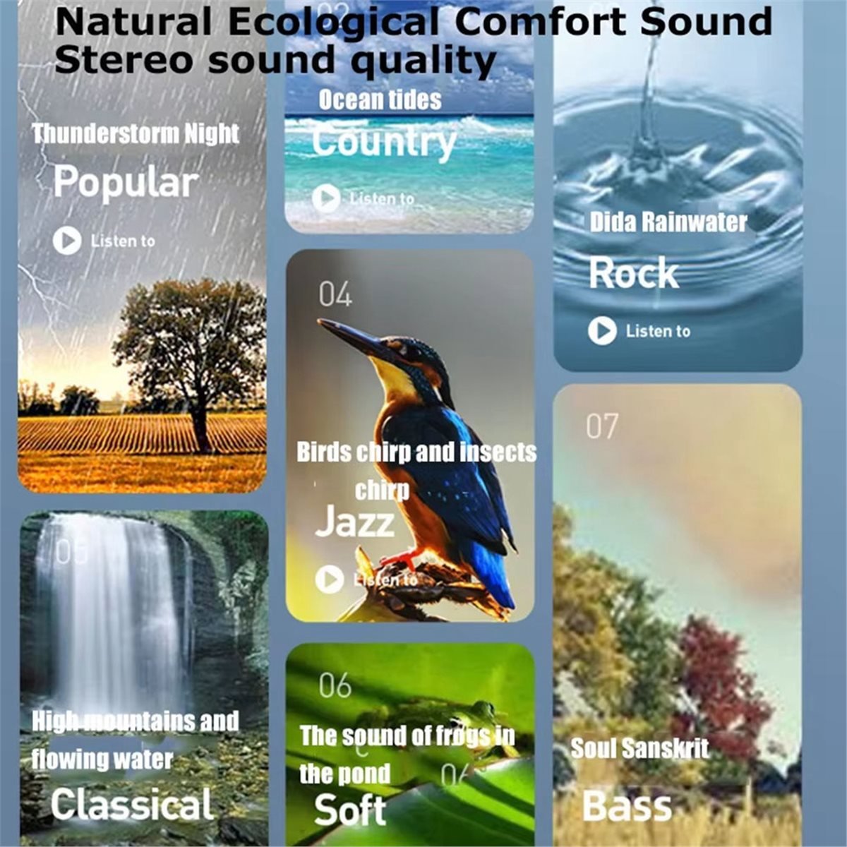 بلوتوث 5.2 مكبر صوت توصيل عظمي - مراجعة Bone Conduction Pillow Speaker Sleep Aid وسعره