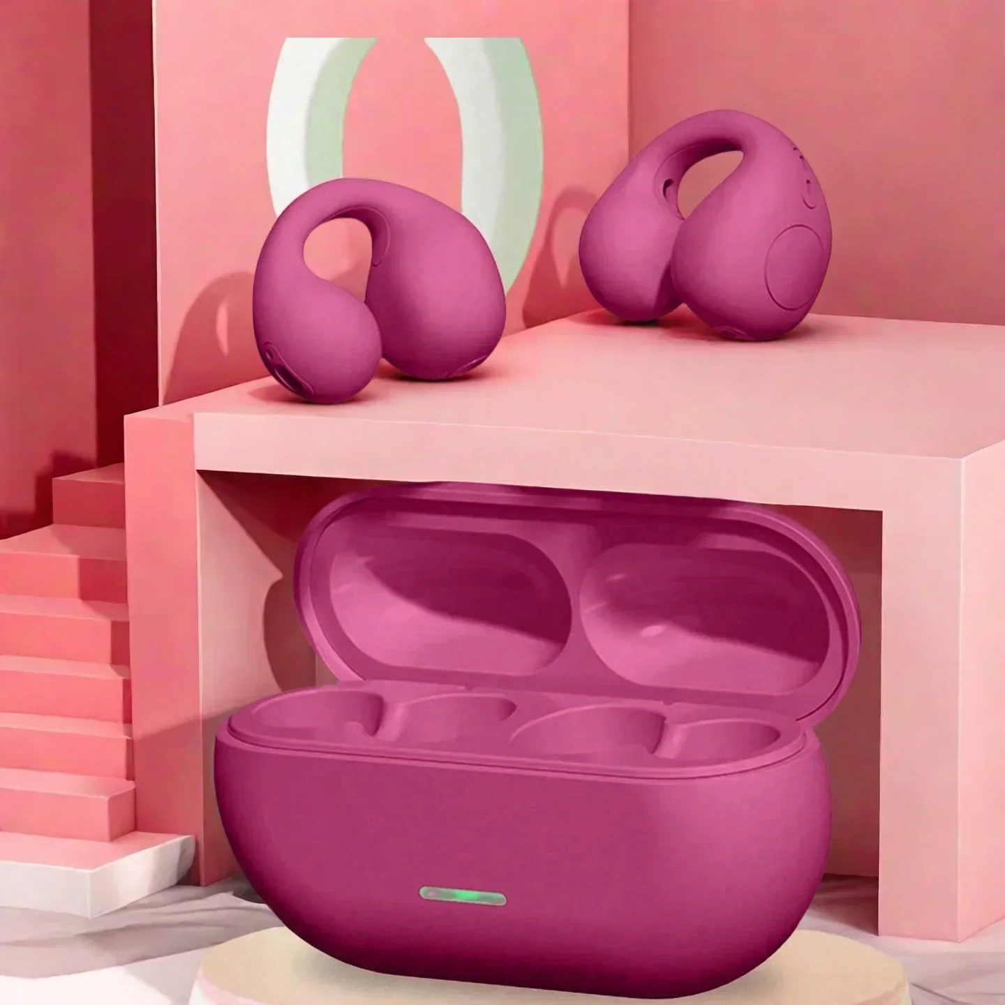 سماعات أذن بلوتوث جديدة مفتوحة - مراجعة Noise Reduction Earplugs For Bone Conduction وسعره