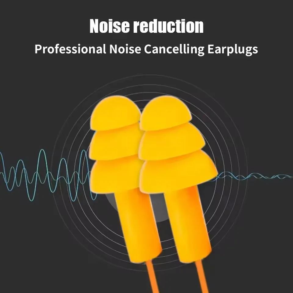 1-10Pairs إلغاء الضوضاء سدادات - مراجعة Waterproof Swimming Earplugs Silicone وسعره
