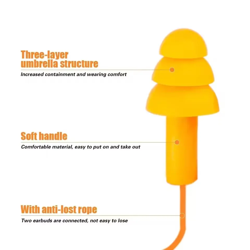 1-10Pairs إلغاء الضوضاء سدادات - مراجعة Waterproof Swimming Earplugs Silicone وسعره