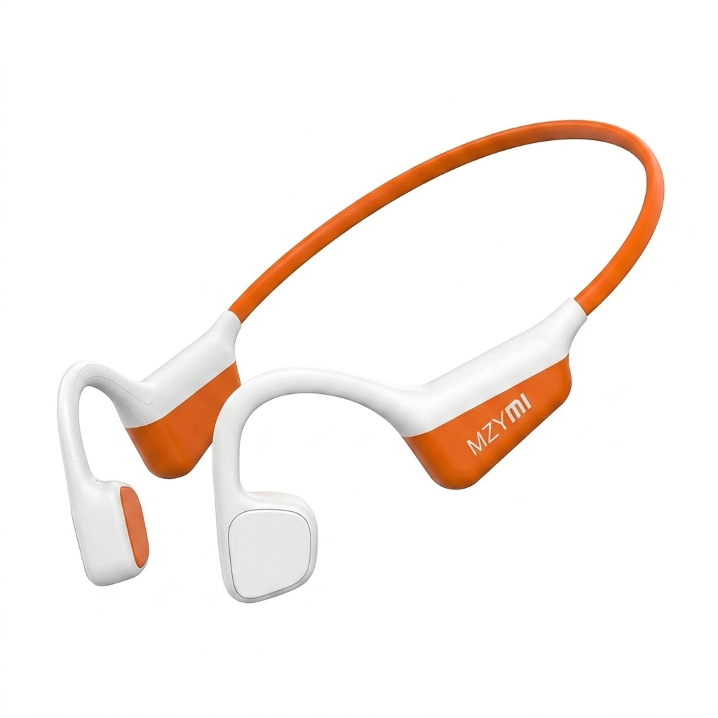 سماعات أذن لاسلكية MZYMI I18 P - مراجعة Bone Conduction Headphones Bluetooth 5.3 وسعره
