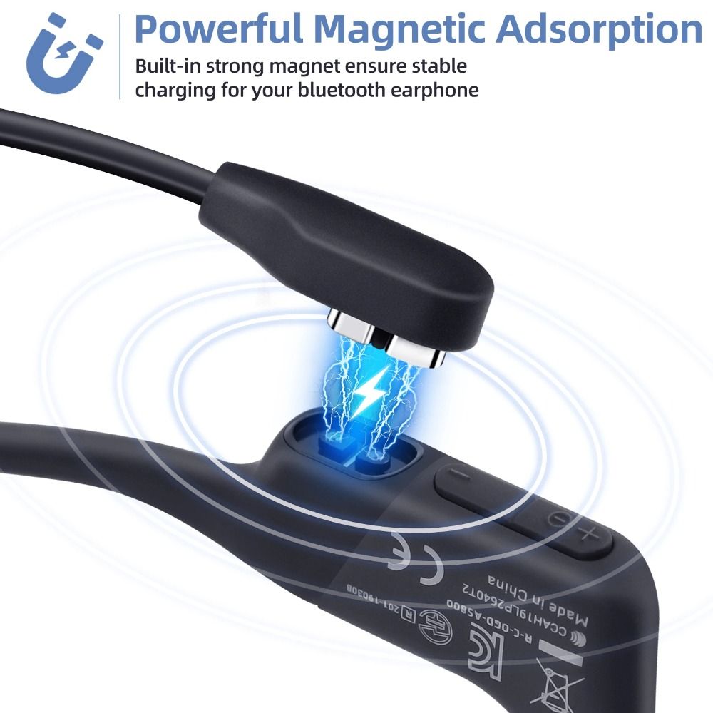 كابل شحن مغناطيسي USB من النوع - مراجعة Magnetic Charging Cable Bone Conduction وسعره