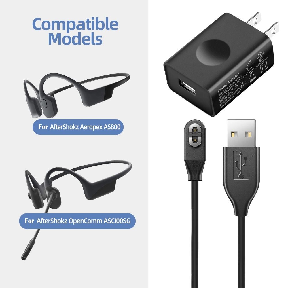 كابل شحن مغناطيسي USB من النوع - مراجعة Magnetic Charging Cable Bone Conduction وسعره