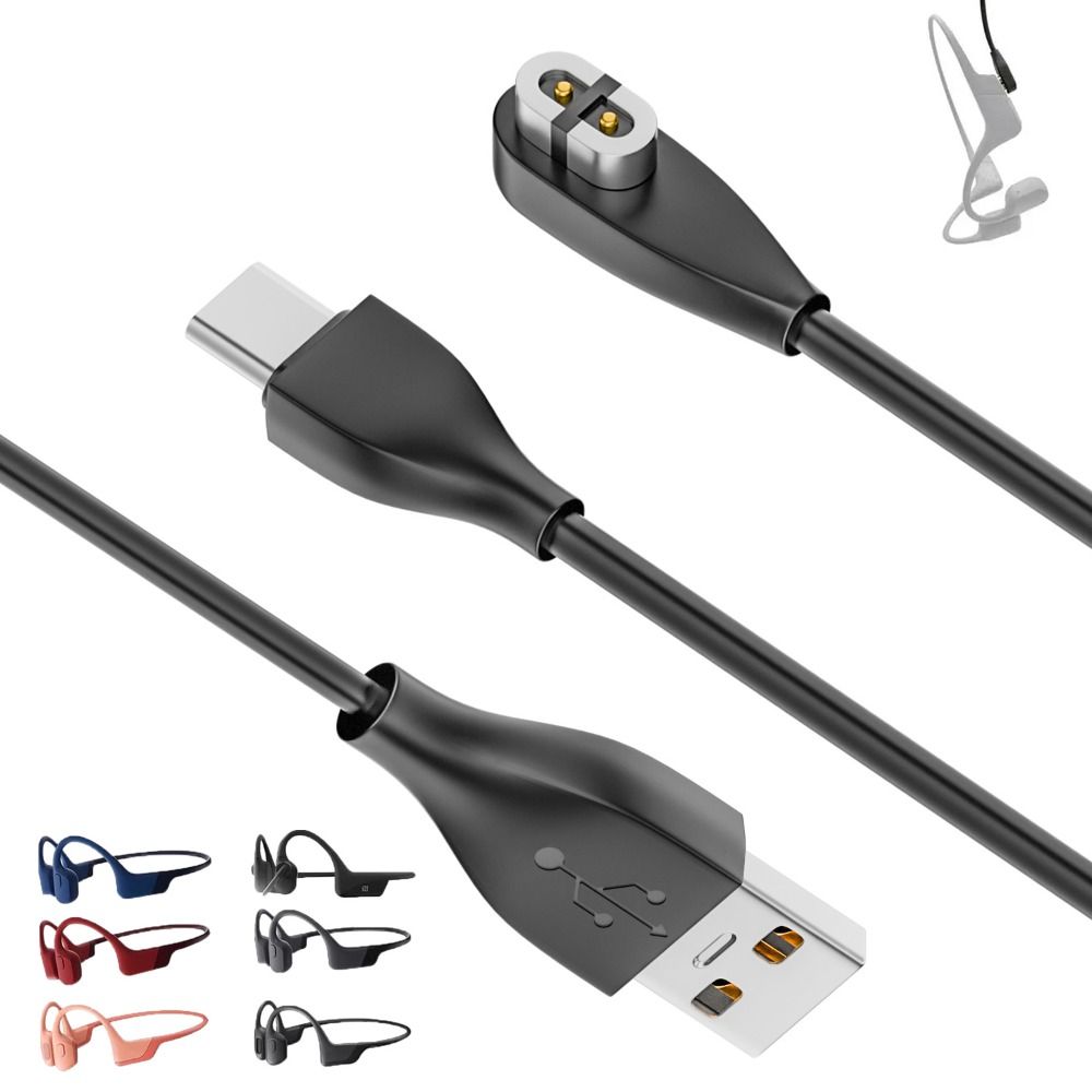 كابل شحن مغناطيسي USB من النوع - مراجعة Magnetic Charging Cable Bone Conduction وسعره
