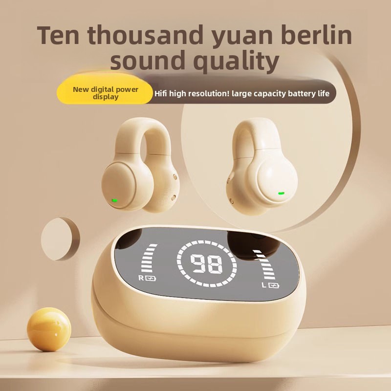 سماعات رأس لاسلكية بتقنية التو - مراجعة Bone Conduction Headphones Bluetooth 5.3 وسعره