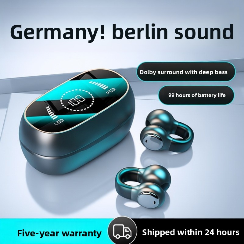 سماعات رأس لاسلكية بتقنية التو - مراجعة Bone Conduction Headphones Bluetooth 5.3 وسعره