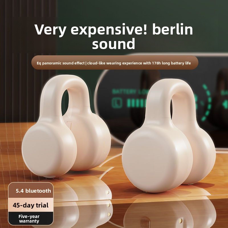 سماعات رأس لاسلكية بتقنية التو - مراجعة Bone Conduction Headphones Bluetooth 5.3 وسعره