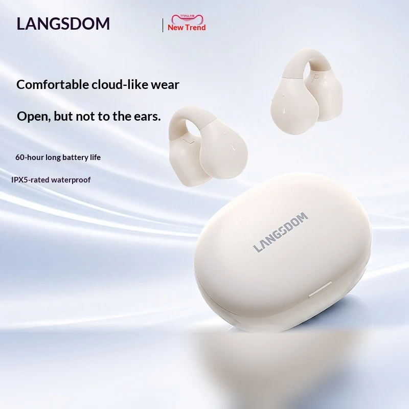 سماعات لانجسوم TS03PRO اللاسلك - مراجعة Air Conduction Open Ear Running Earbuds وسعره
