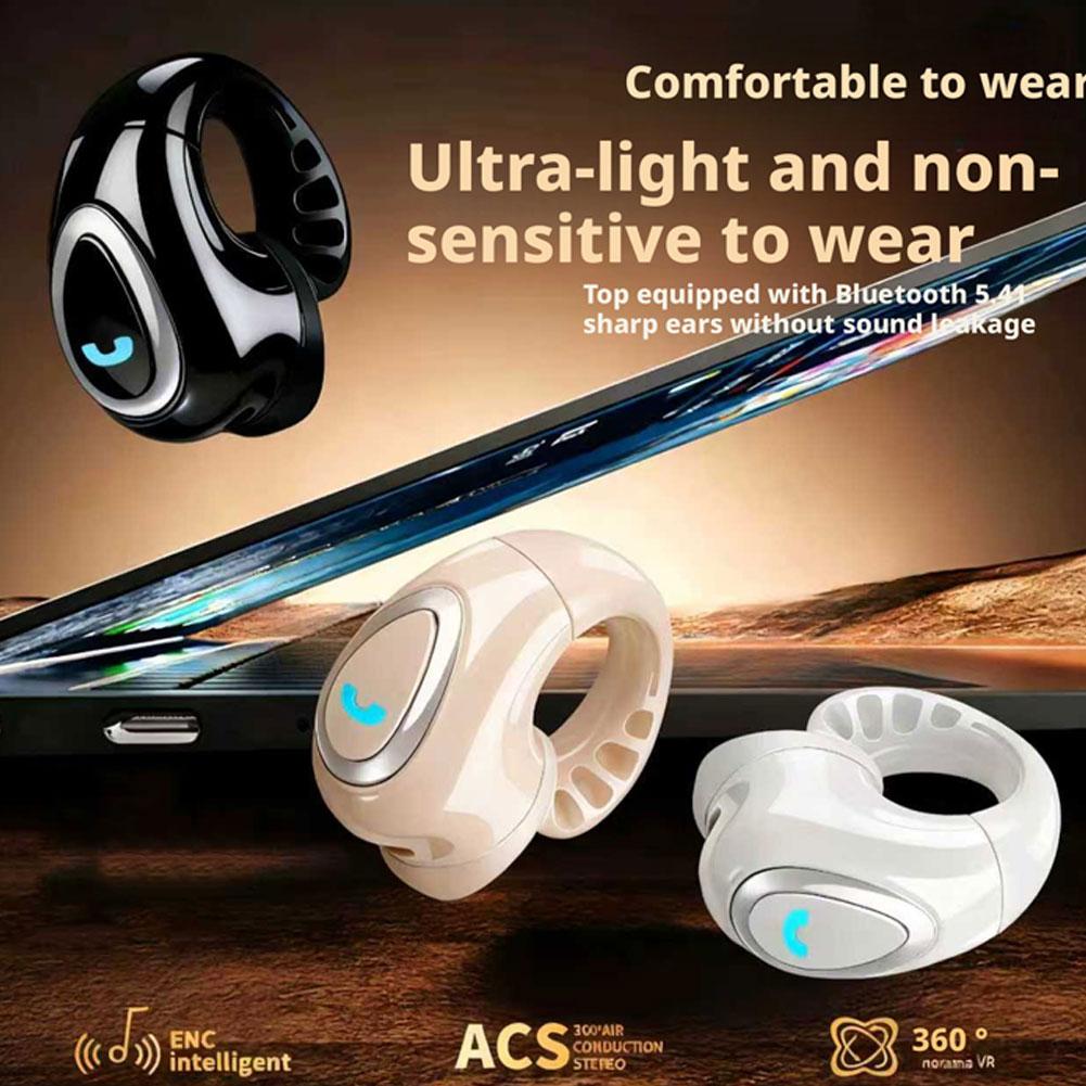 سماعات أذن توصيل هوائي مفتوح ب - مراجعة Air Conduction Open Ear Running Earbuds وسعره