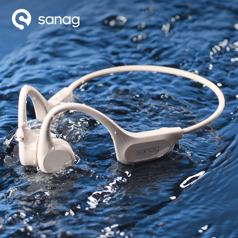 سماعات بلوتوث سناج B60S مقاومة - مراجعة Bone Conduction Headphones Bluetooth 5.3 وسعره