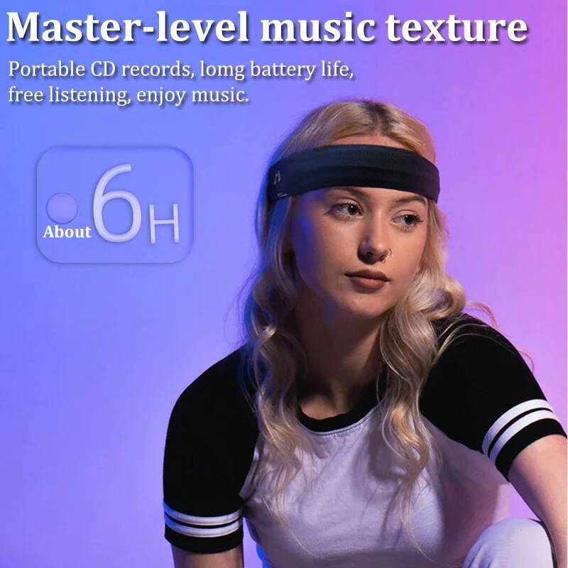 سماعات رأس رياضية لاسلكية بتقن - مراجعة Sports Headband With Bone Conduction وسعره