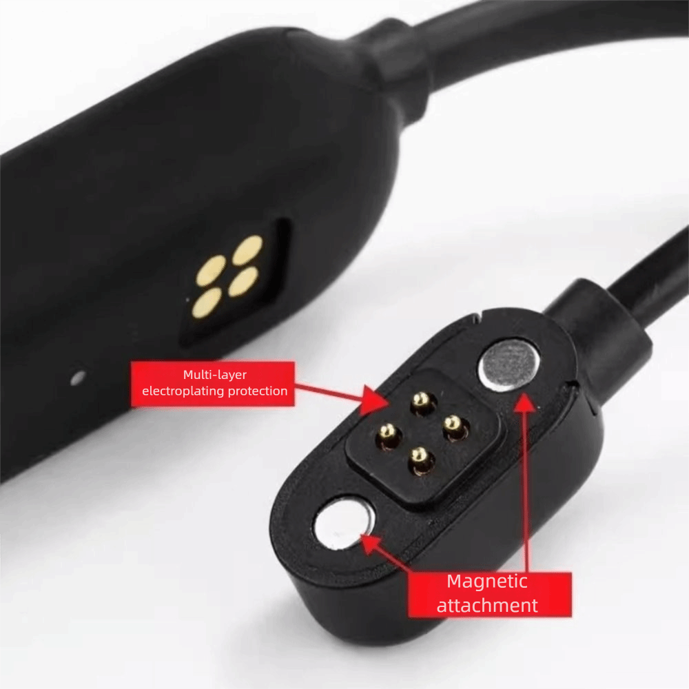 المغناطيسي العظام التوصيل سماع - مراجعة Magnetic Charging Cable Bone Conduction وسعره