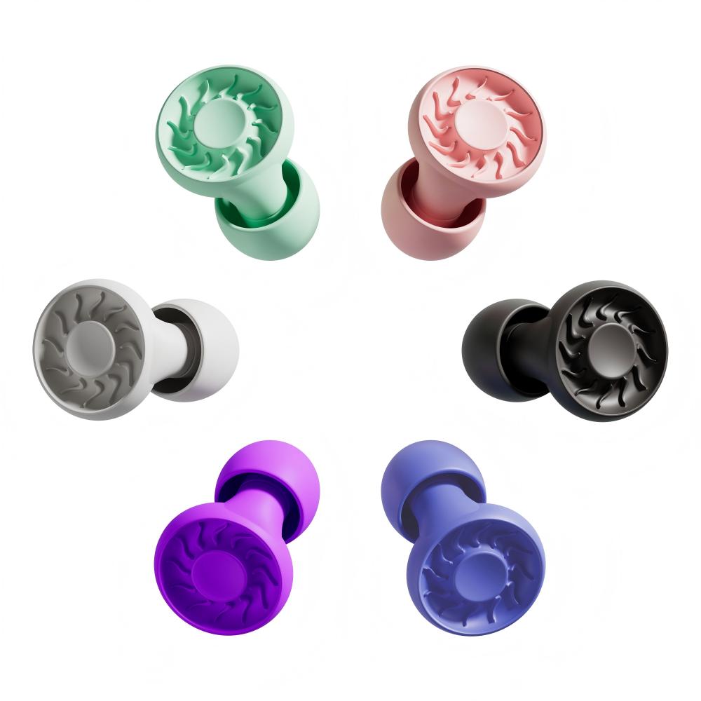 سدادات أذن HUAK للنوم، سدادات  - مراجعة Waterproof Swimming Earplugs Silicone وسعره