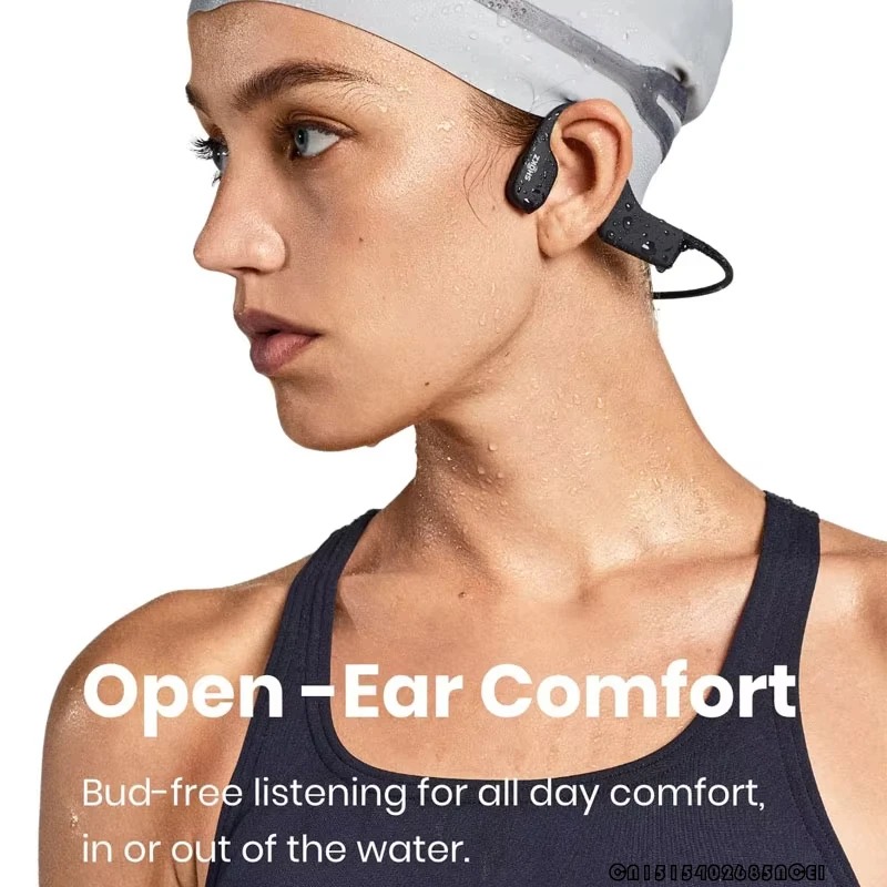 سماعات شوكز أوبن سويم S700 بتق - مراجعة Swimming Bone Conduction Earphones Ip68 Mp3 وسعره