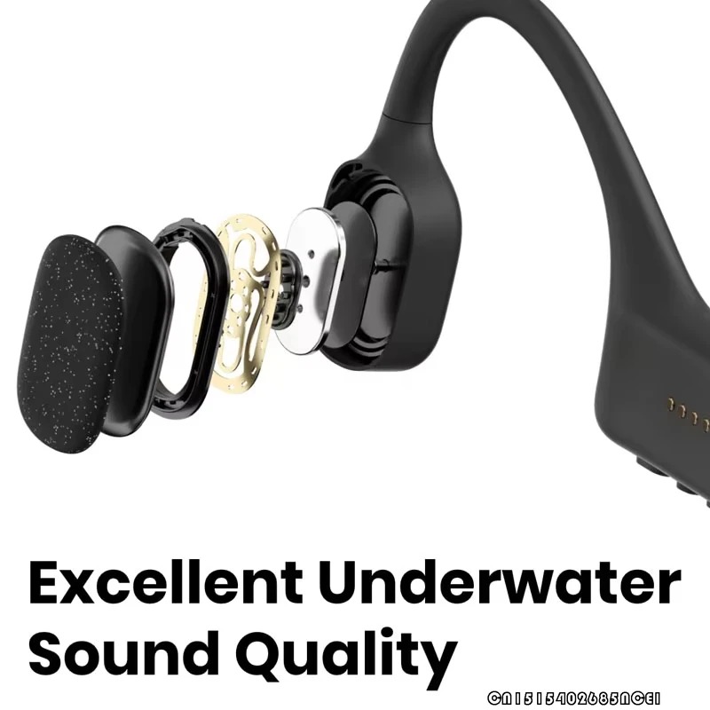 سماعات شوكز أوبن سويم S700 بتق - مراجعة Swimming Bone Conduction Earphones Ip68 Mp3 وسعره
