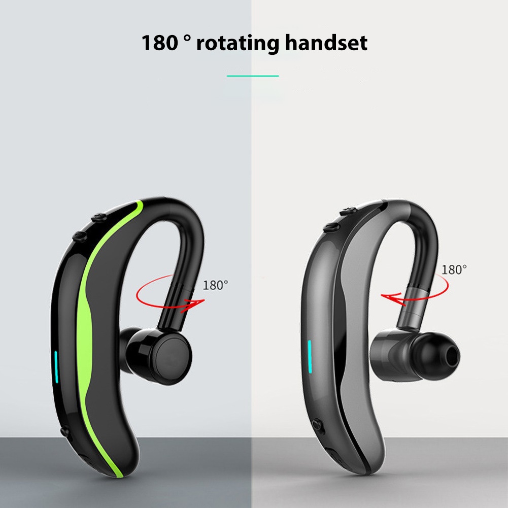 سماعة رأس لاسلكية بلوتوث ، مشب - مراجعة Silicone Ear Hooks Sports Headphones وسعره