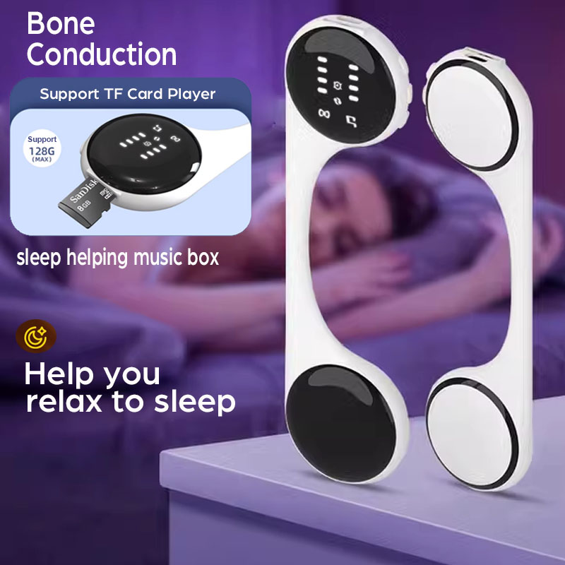 مكبر صوت بلوتوث بتقنية توصيل ا - مراجعة Bone Conduction Pillow Speaker Sleep Aid وسعره