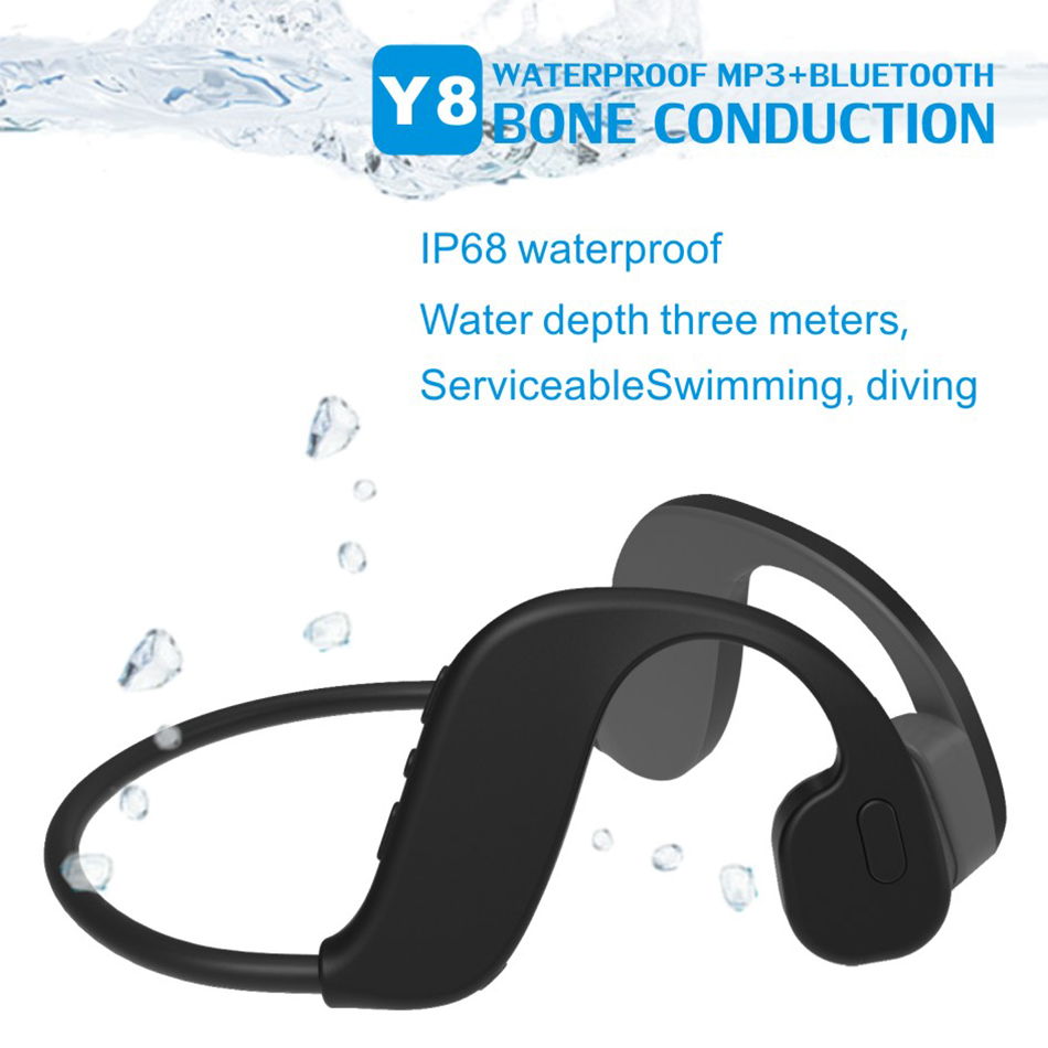 العظام التوصيل السباحة 32 جيجا - مراجعة Swimming Bone Conduction Earphones Ip68 Mp3 وسعره