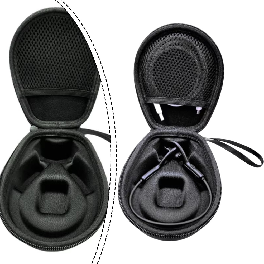 حقيبة تخزين سماعات الأذن، حافظ - مراجعة Hard Travel Case Bone Conduction Earphones وسعره
