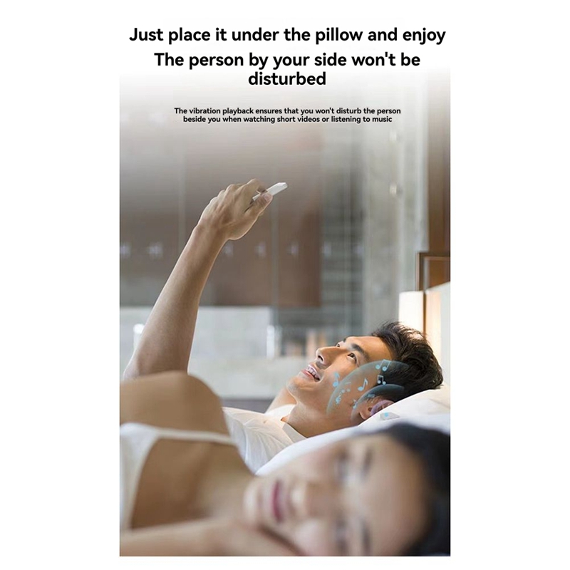 مكبر صوت بلوتوث تحت الوسادة لل - مراجعة Bone Conduction Pillow Speaker Sleep Aid وسعره