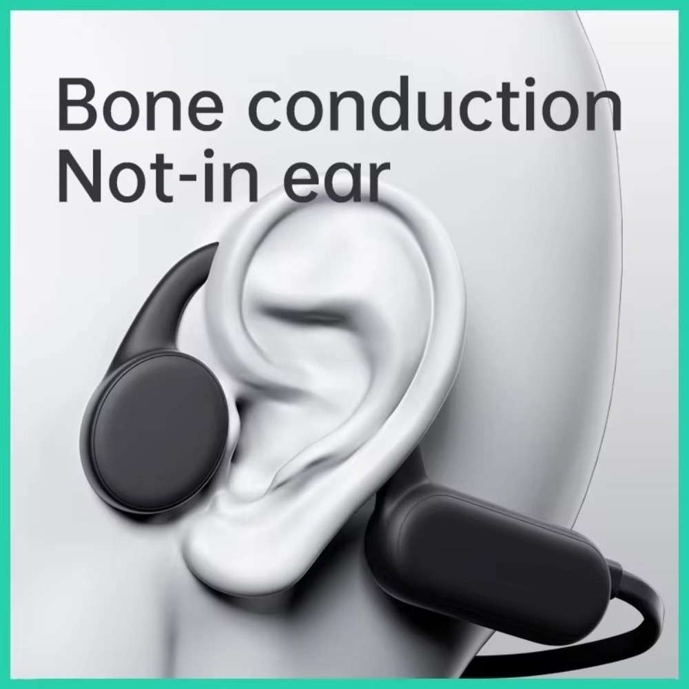 سماعات رأس لاسلكية بتقنية البل - مراجعة Bone Conduction Headphones Bluetooth 5.3 وسعره