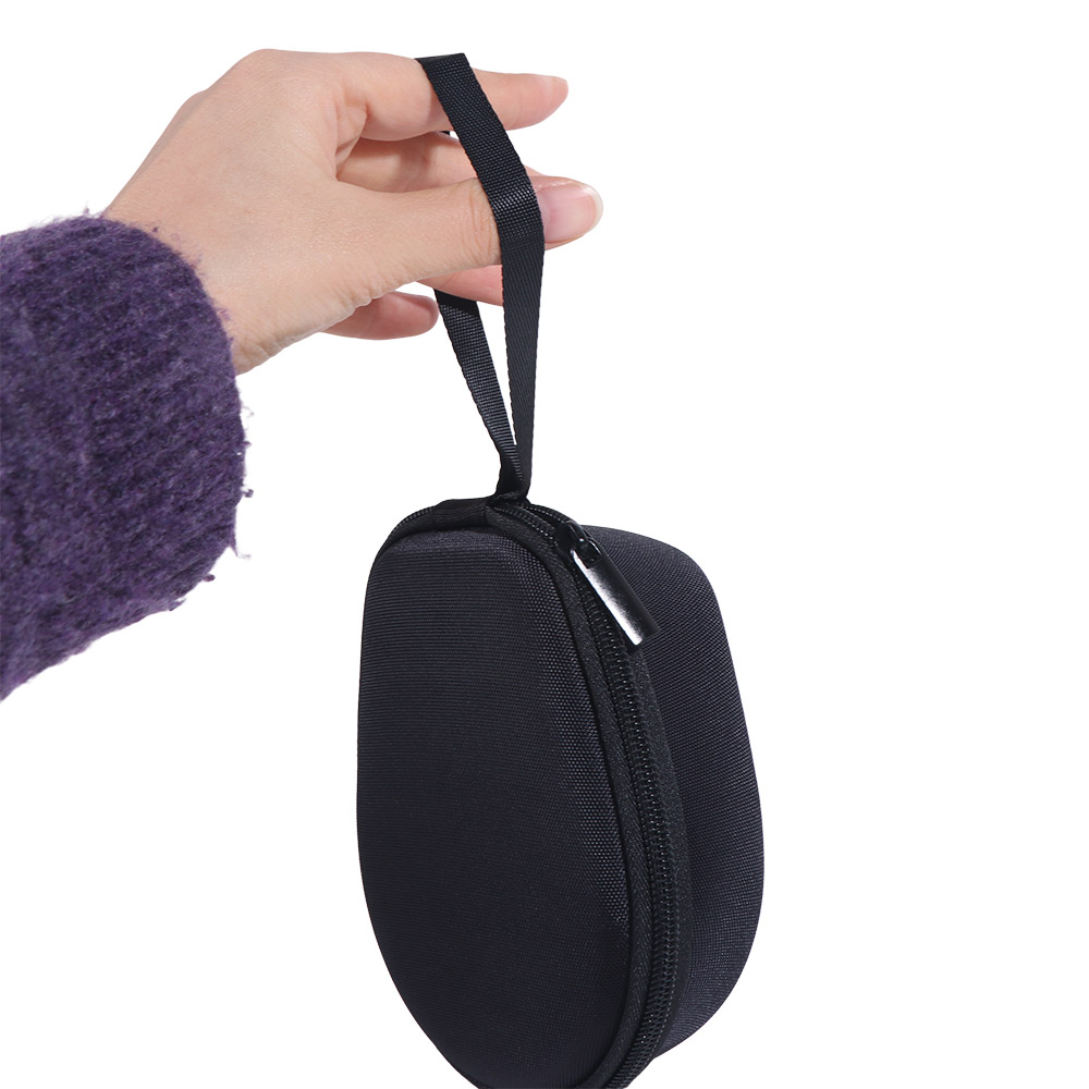 إيفا العظام توصيل سماعة صندوق  - مراجعة Hard Travel Case Bone Conduction Earphones وسعره