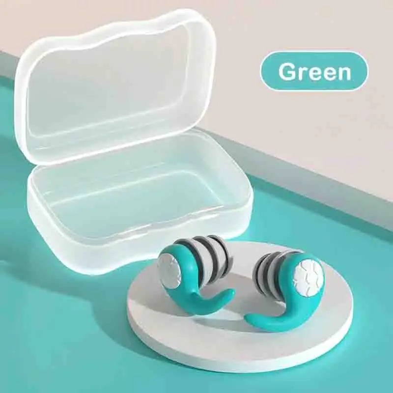 سدادات أذن ناعمة من السيليكون  - مراجعة Waterproof Swimming Earplugs Silicone وسعره