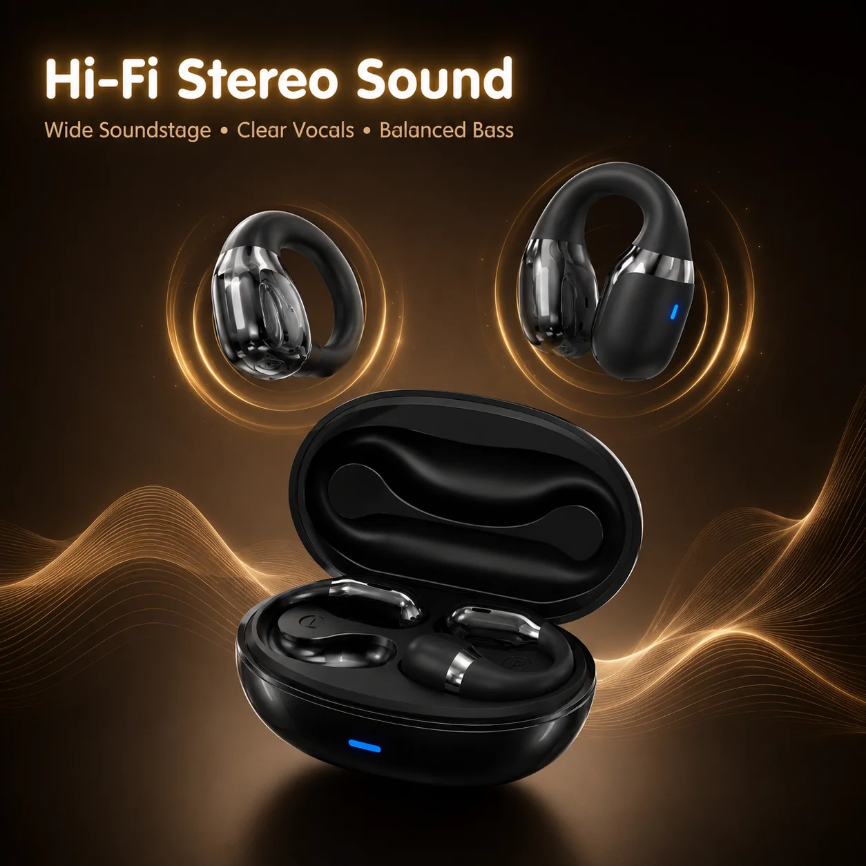 سماعة رأس للألعاب، سماعات بلوت - مراجعة Air Conduction Open Ear Running Earbuds وسعره