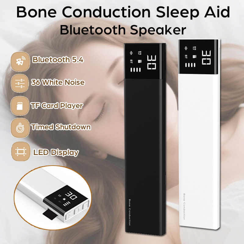 مكبر صوت بلوتوث تحت الوسادة بت - مراجعة Bone Conduction Pillow Speaker Sleep Aid وسعره
