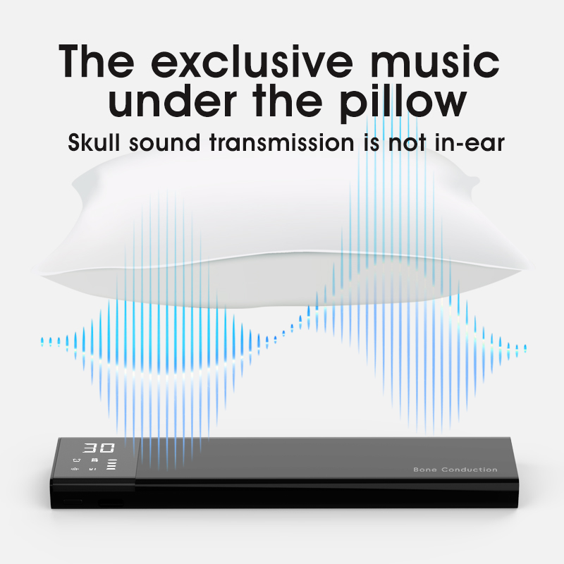 مكبر صوت بلوتوث تحت الوسادة بت - مراجعة Bone Conduction Pillow Speaker Sleep Aid وسعره