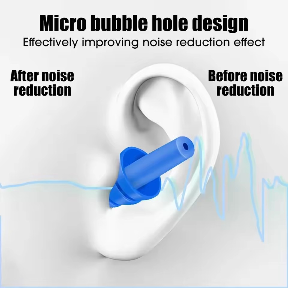 قابلة لإعادة الاستخدام مقاوم ل - مراجعة Waterproof Swimming Earplugs Silicone وسعره