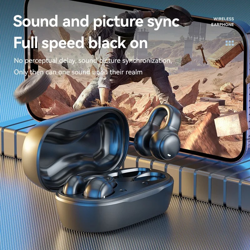 سماعات أذن لاسلكية بتقنية التو - مراجعة Bone Conduction Headphones Bluetooth 5.3 وسعره