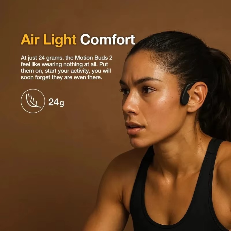سماعات أذن AGM Motion Buds 2 م - مراجعة Magnetic Charging Cable Bone Conduction وسعره