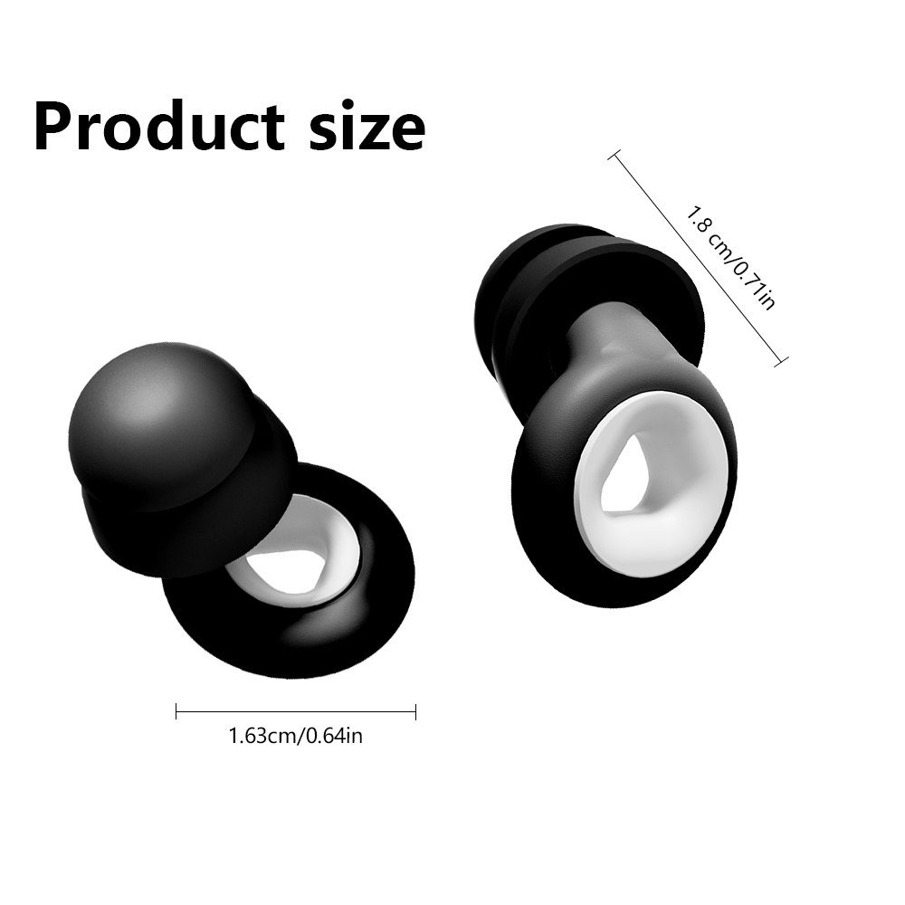 سدادات أذن سيليكون من HUAK للأ - مراجعة Waterproof Swimming Earplugs Silicone وسعره