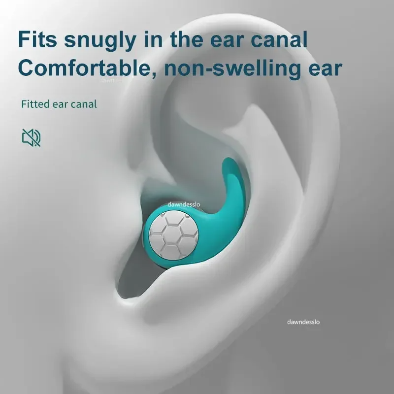 سدادات أذن سيليكون عازلة للضوض - مراجعة Waterproof Swimming Earplugs Silicone وسعره