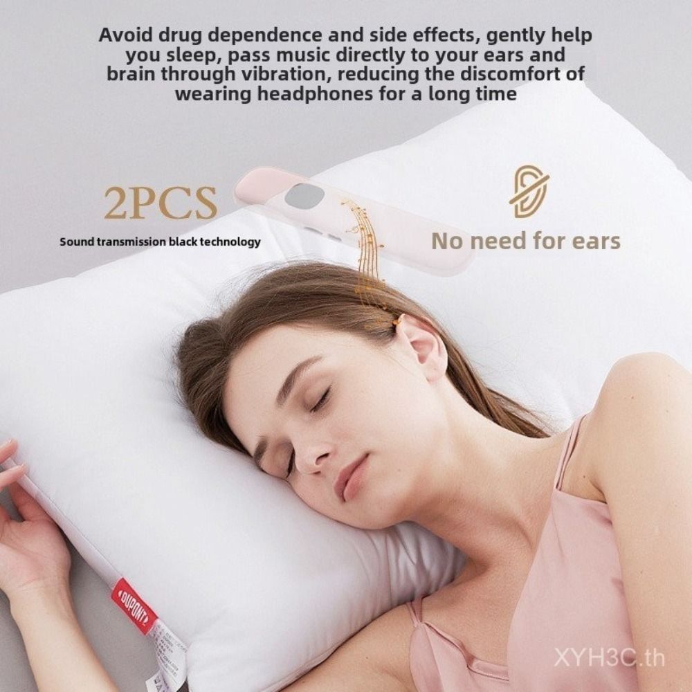 مكبر صوت محمول بتقنية التوصيل  - مراجعة Bone Conduction Pillow Speaker Sleep Aid وسعره