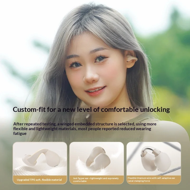 سماعات لانجسوم TS03PRO اللاسلك - مراجعة Air Conduction Open Ear Running Earbuds وسعره
