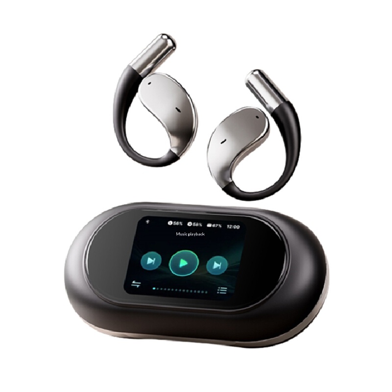 سماعات أذن لاسلكية بتقنية البل - مراجعة Silicone Ear Hooks Sports Headphones وسعره