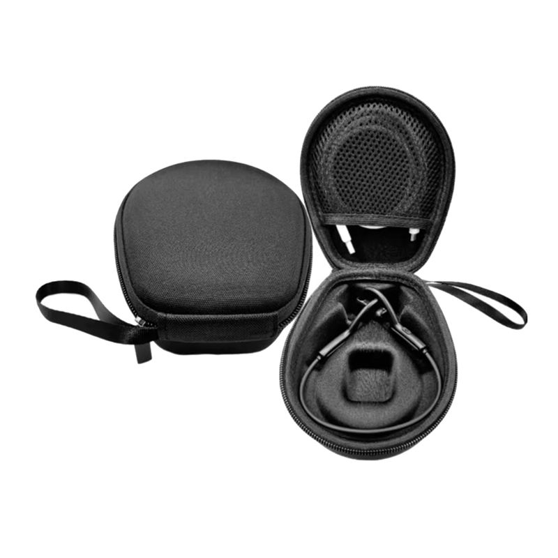 حقيبة تخزين سماعات الرأس بتقني - مراجعة Hard Travel Case Bone Conduction Earphones وسعره