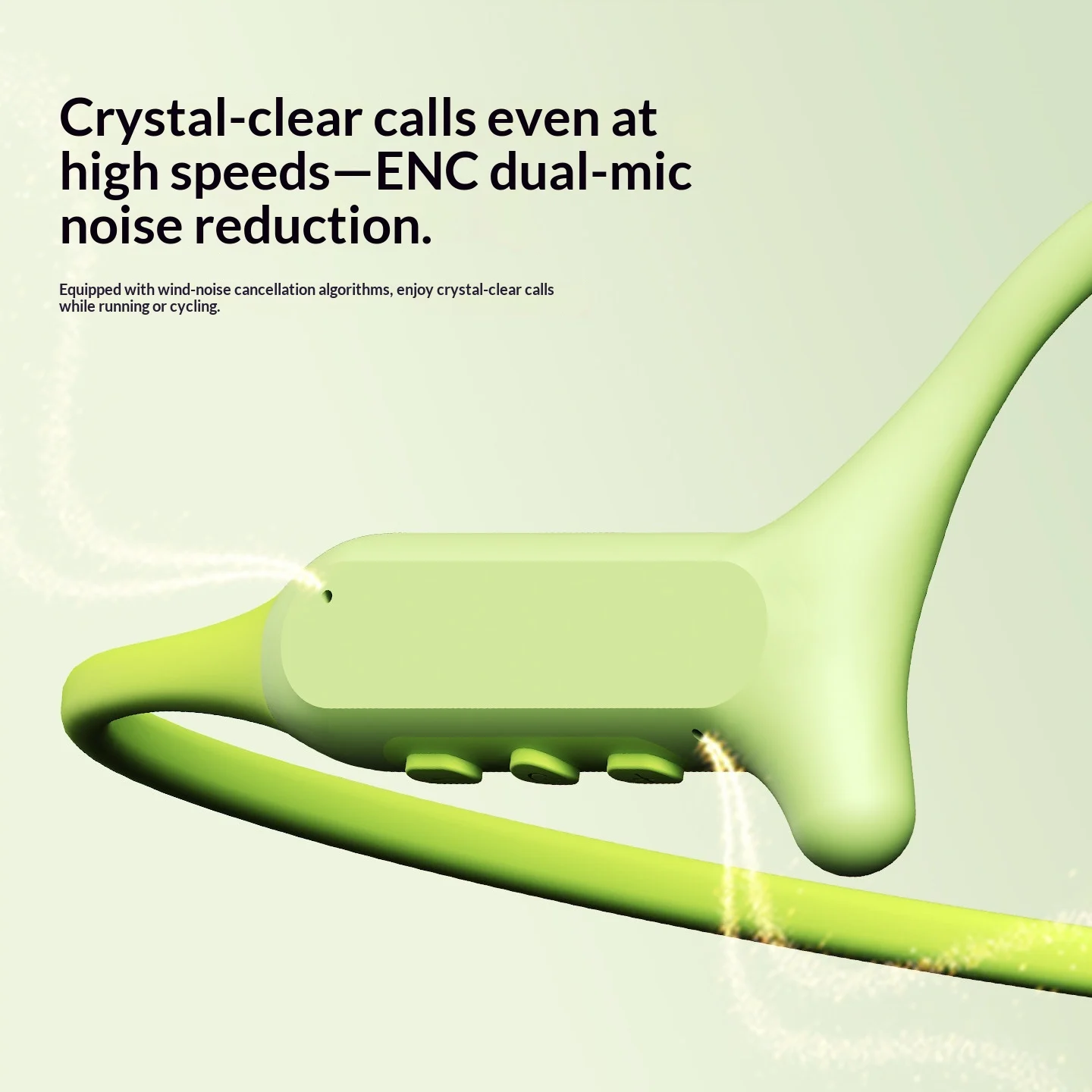 سماعات رأس لاسلكية بتقنية البل - مراجعة Air Conduction Open Ear Running Earbuds وسعره